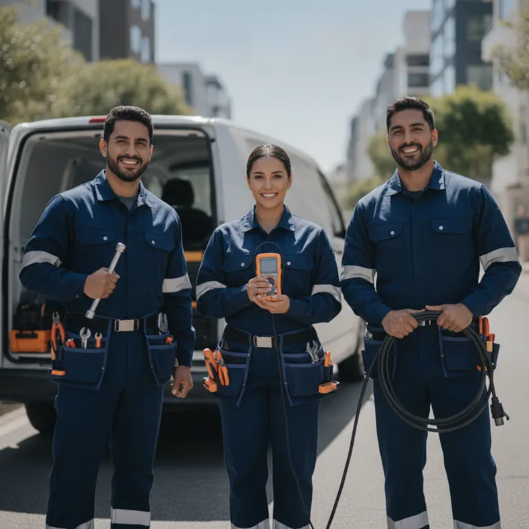 Ponto de Carregamento equipe em Itanhaem